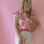 Summer is Here Floral Top