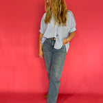 The Do-It-All Oversized Button Down in Blue