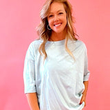 Gentry Cotton Bound Tee in Mint