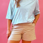 Gentry Cotton Bound Tee in Mint