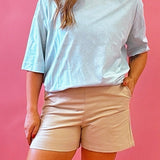 Gentry Cotton Bound Tee in Mint