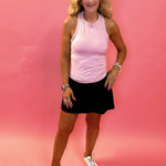 Essential Workout Sleeveless Tank Top in Pink