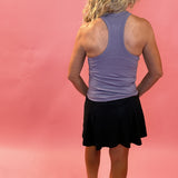 Essential Workout Sleeveless Tank Top in Lavender