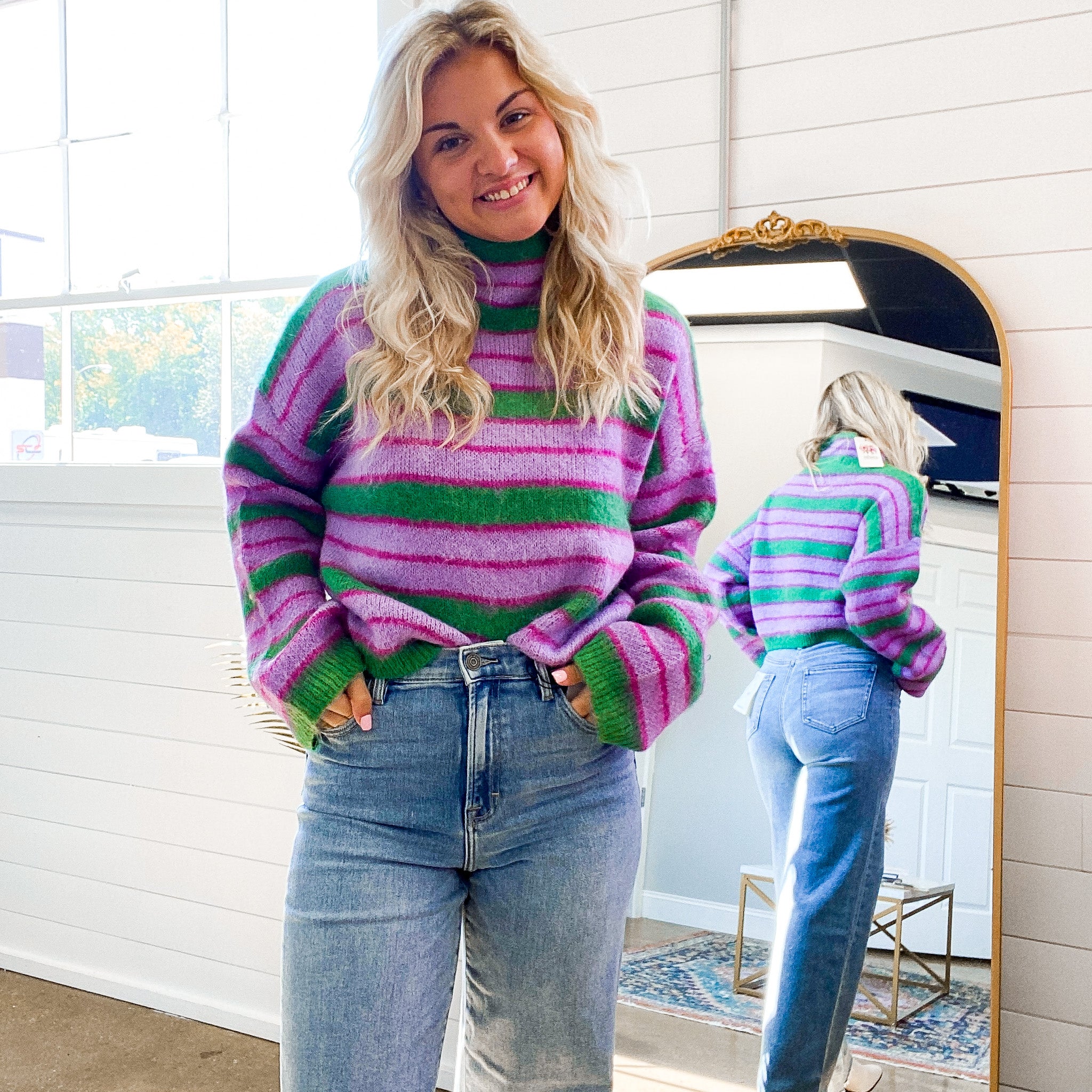 Freddy Knit Striped Sweater