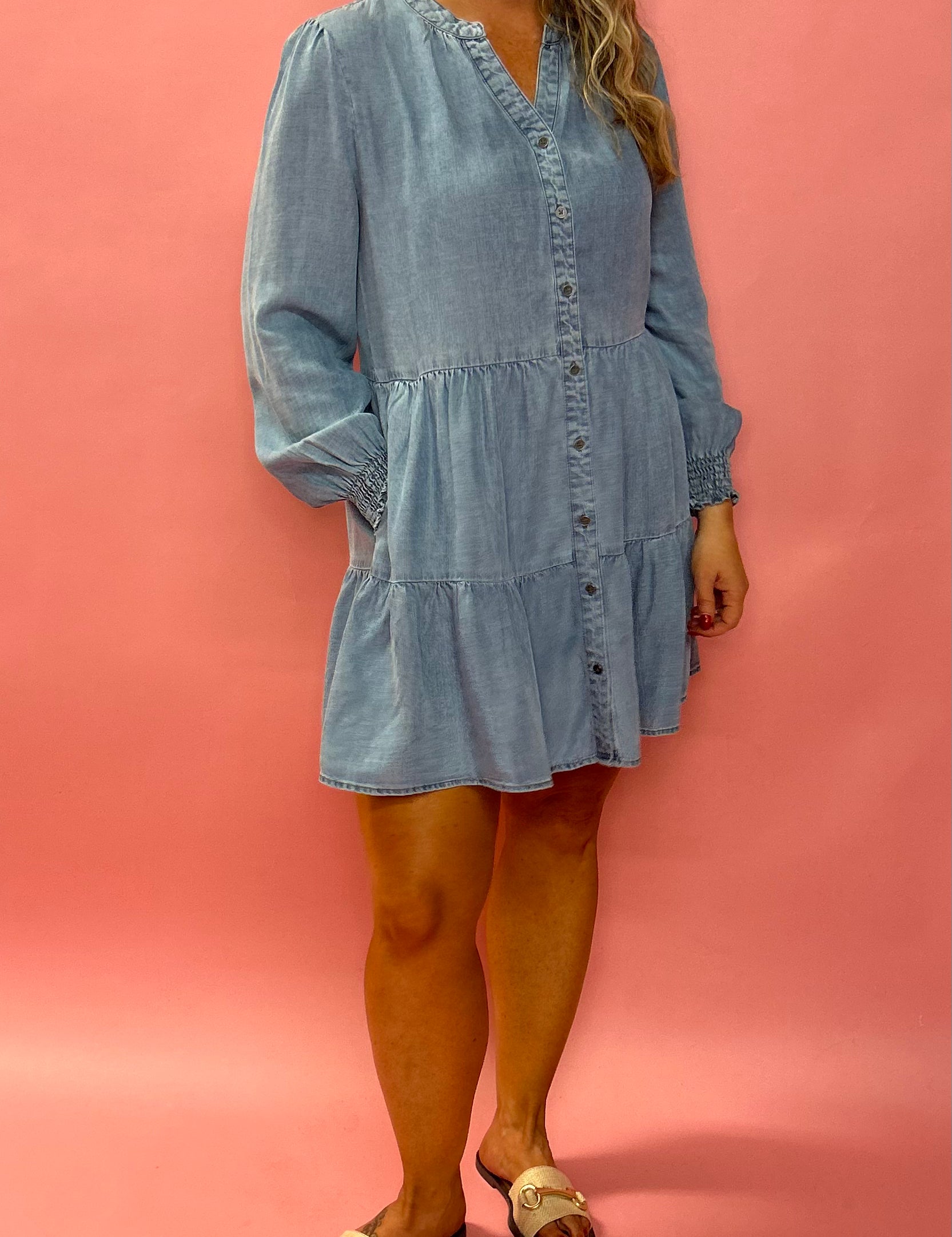 Tallulah Chambray Dress