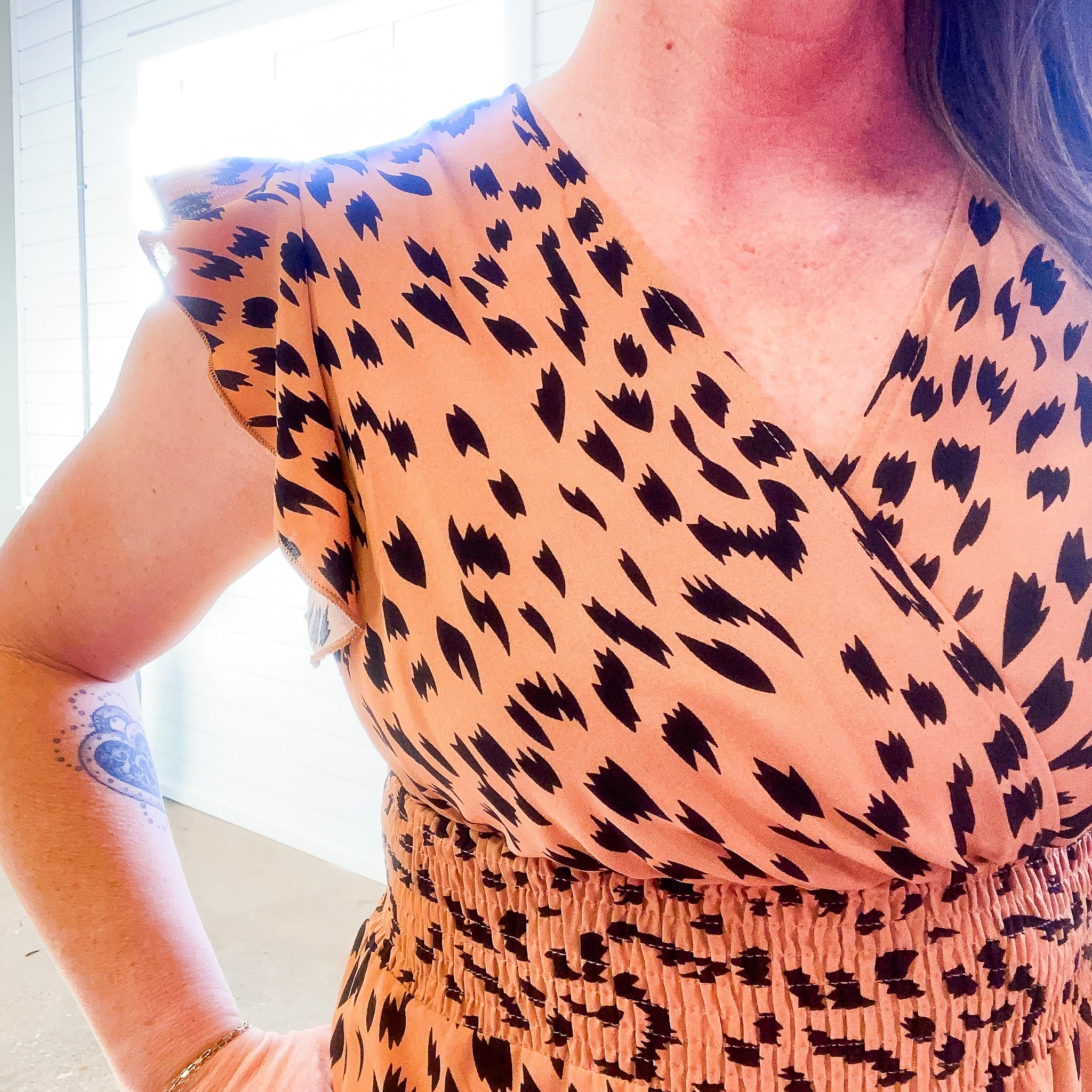 Walk on the Wild Side Dress in Leopard