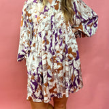 Abigail Abstract Mini Dress