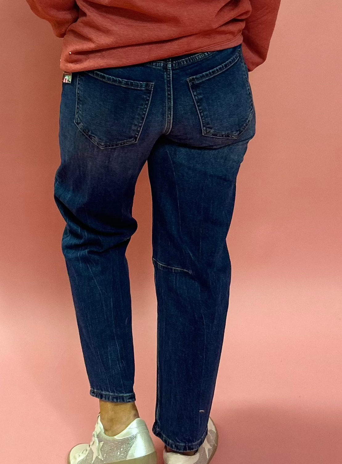 Ashley High Rise Slouchy Barrel Denim