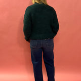 Make You Mine Mock Neck Sweater in Green