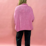 Sharlynn Ruffle Detail Sweater in Pink