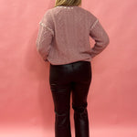 In Love Sweater in Pale Pink