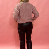 In Love Sweater in Pale Pink