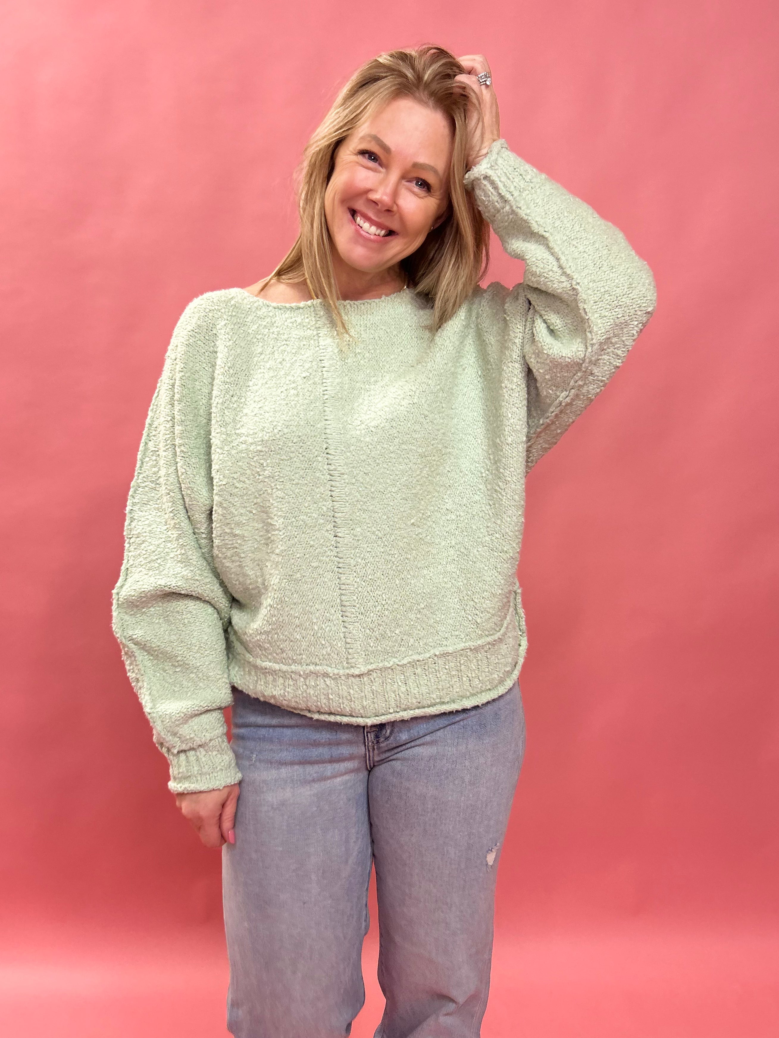 Meina Off The Shoulder Sweater