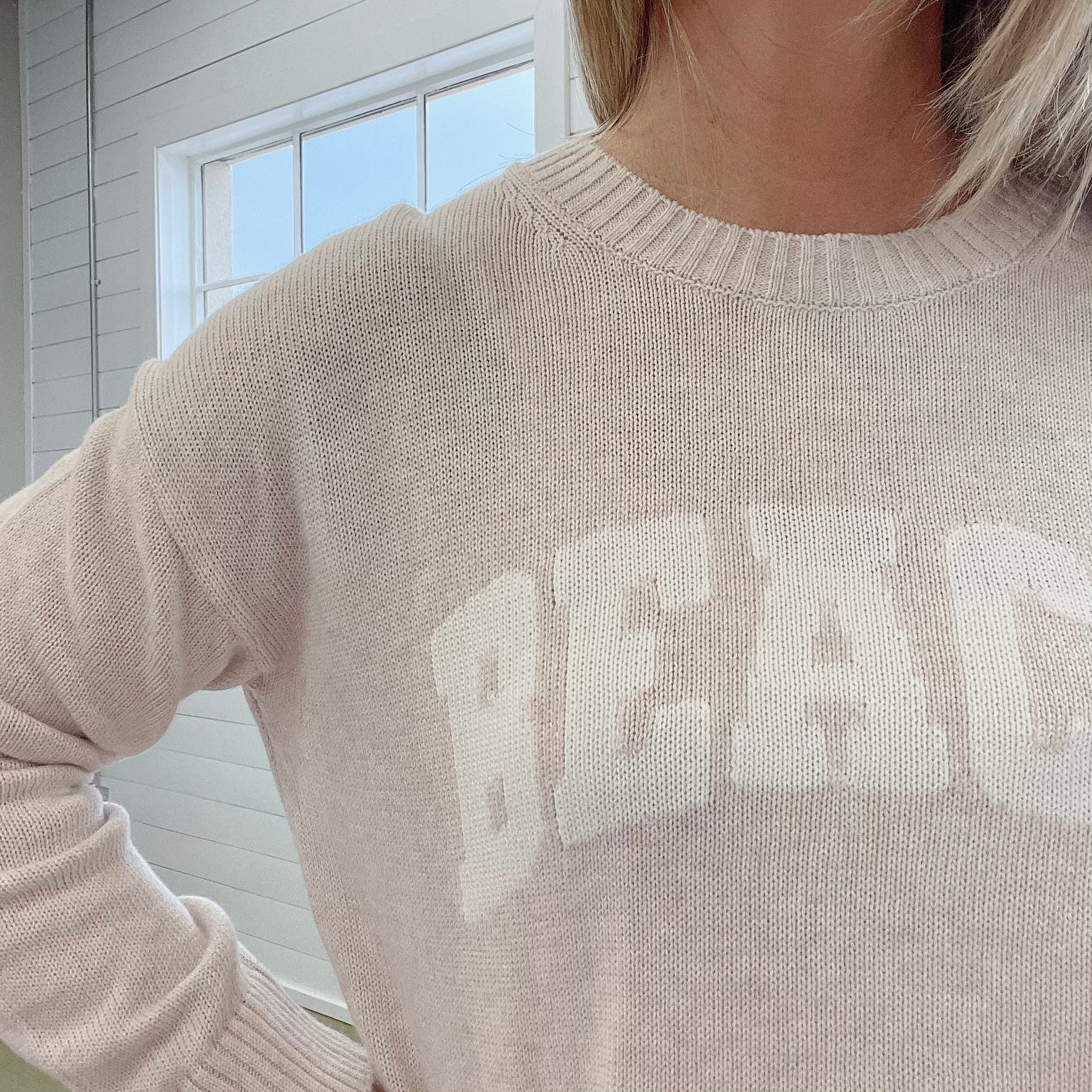 Sunset Beach Sweater in Oatmeal