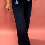 Jean High Rise Wide Leg Clean Hem Denim