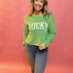 Cooper Lucky Sweater in Green