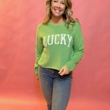 Cooper Lucky Sweater in Green