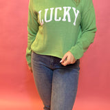 Cooper Lucky Sweater in Green