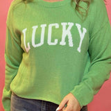 Cooper Lucky Sweater in Green