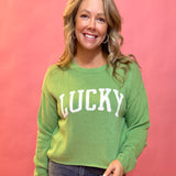 Cooper Lucky Sweater in Green