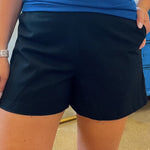 Andrea Trouser Shorts in Black