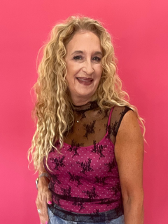 In Full Bloom Floral Lace Muscle Top in Black