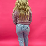 In Love Sweater in Pale Pink