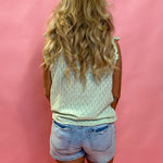 Jane High Rise Denim Short in Charity
