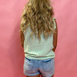 Jane High Rise Denim Short in Charity