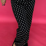 Jemma Polka Dot Satin Pants - Shabby 2 Chic Boutiques