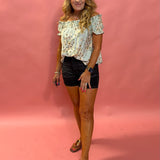 Judy Blue Tummy Control Shorts in Black