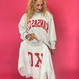 'KANSAS CITY & KC' Reversible Mock-Neck Sweatshirt