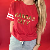 KC Game Day Sequin Tee