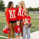 KC oversized design! Jersey style print