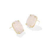 Daphne Large Stud Earrings in Gold