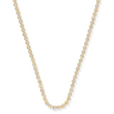 Emery Tennis Necklace in Gold