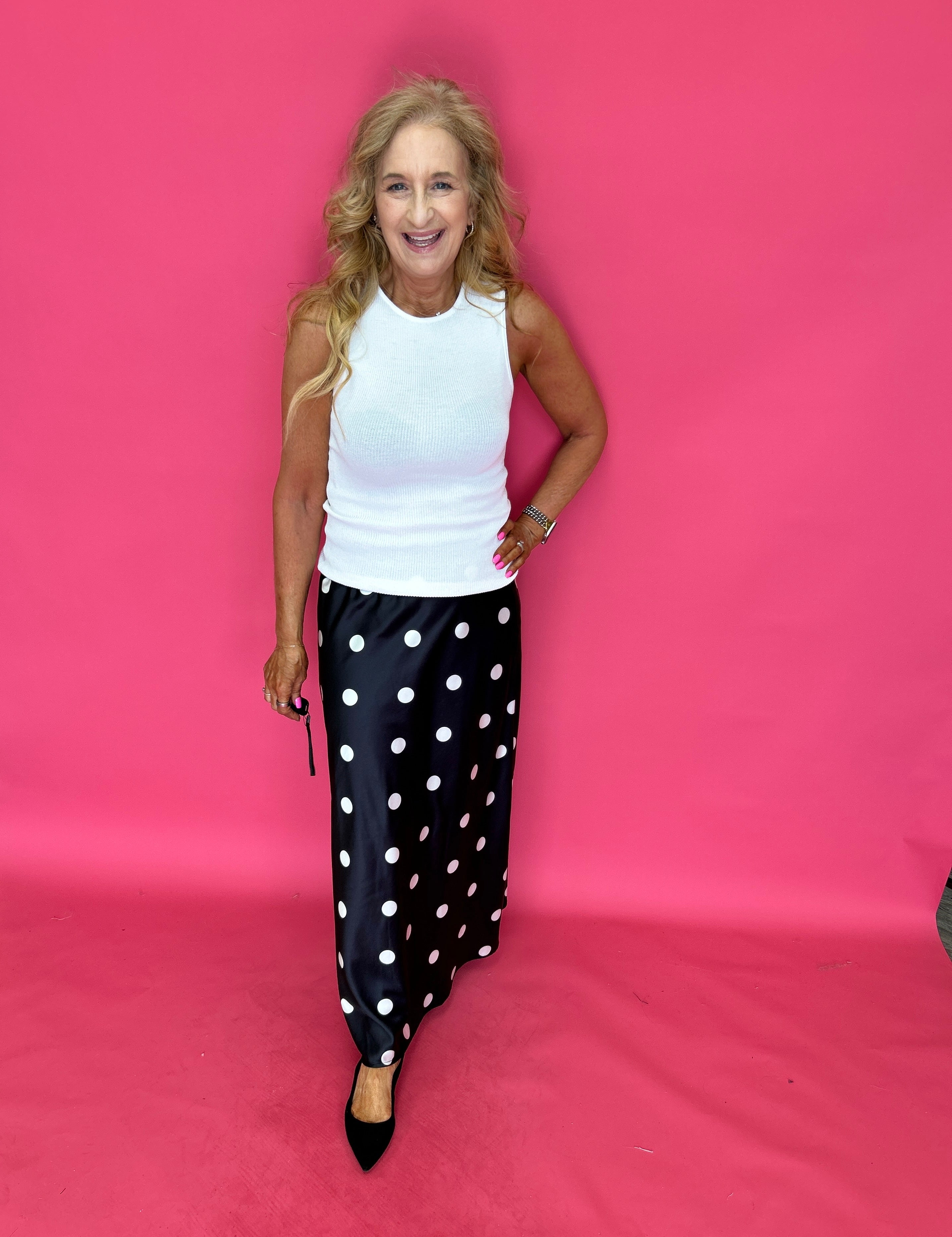 Layer It Up Ribbed  Sweater Tank in Off White - Shabby 2 Chic Boutiques