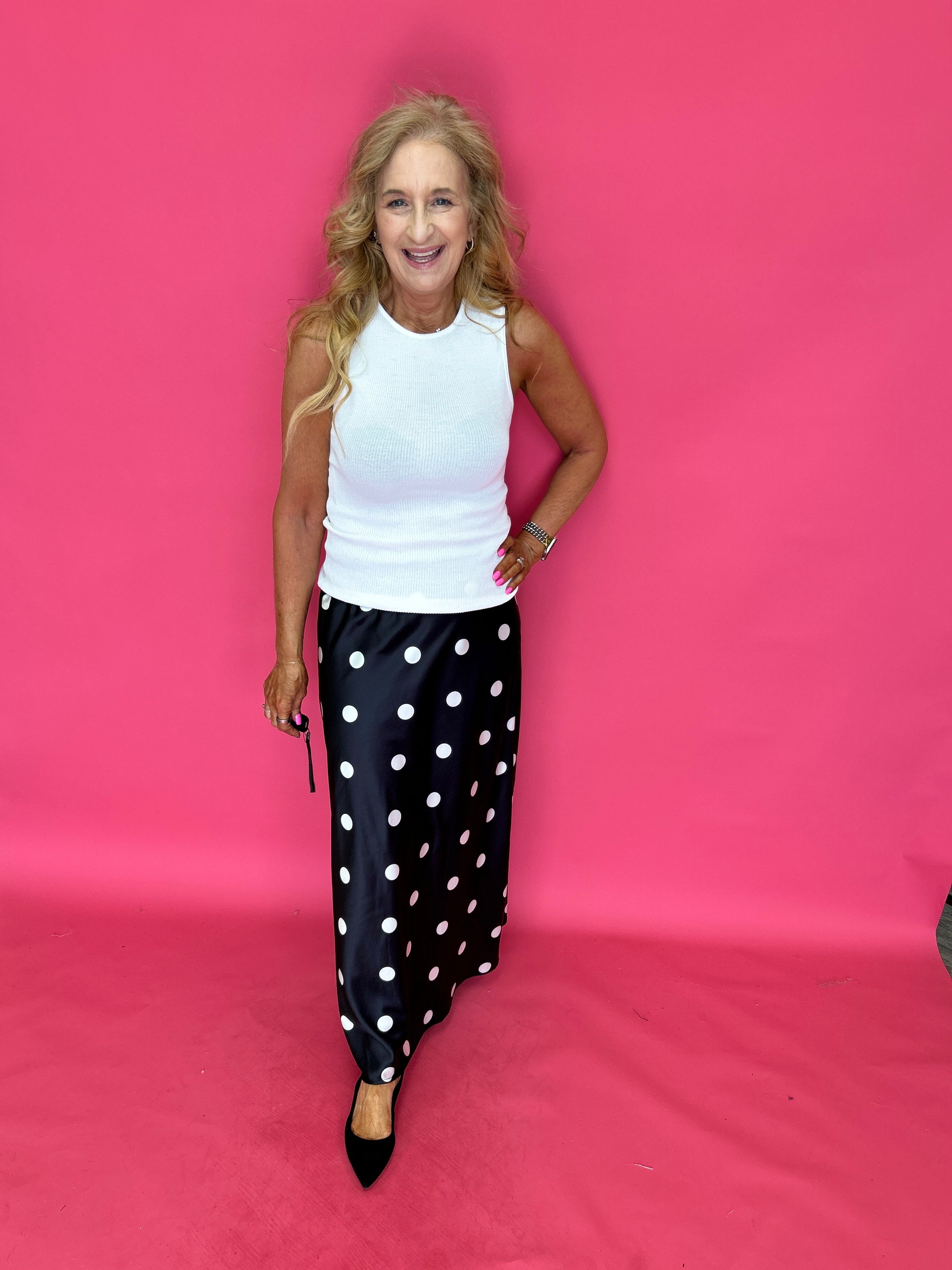 Layer It Up Ribbed  Sweater Tank in Off White - Shabby 2 Chic Boutiques