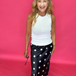 Layer It Up Ribbed  Sweater Tank in Off White - Shabby 2 Chic Boutiques