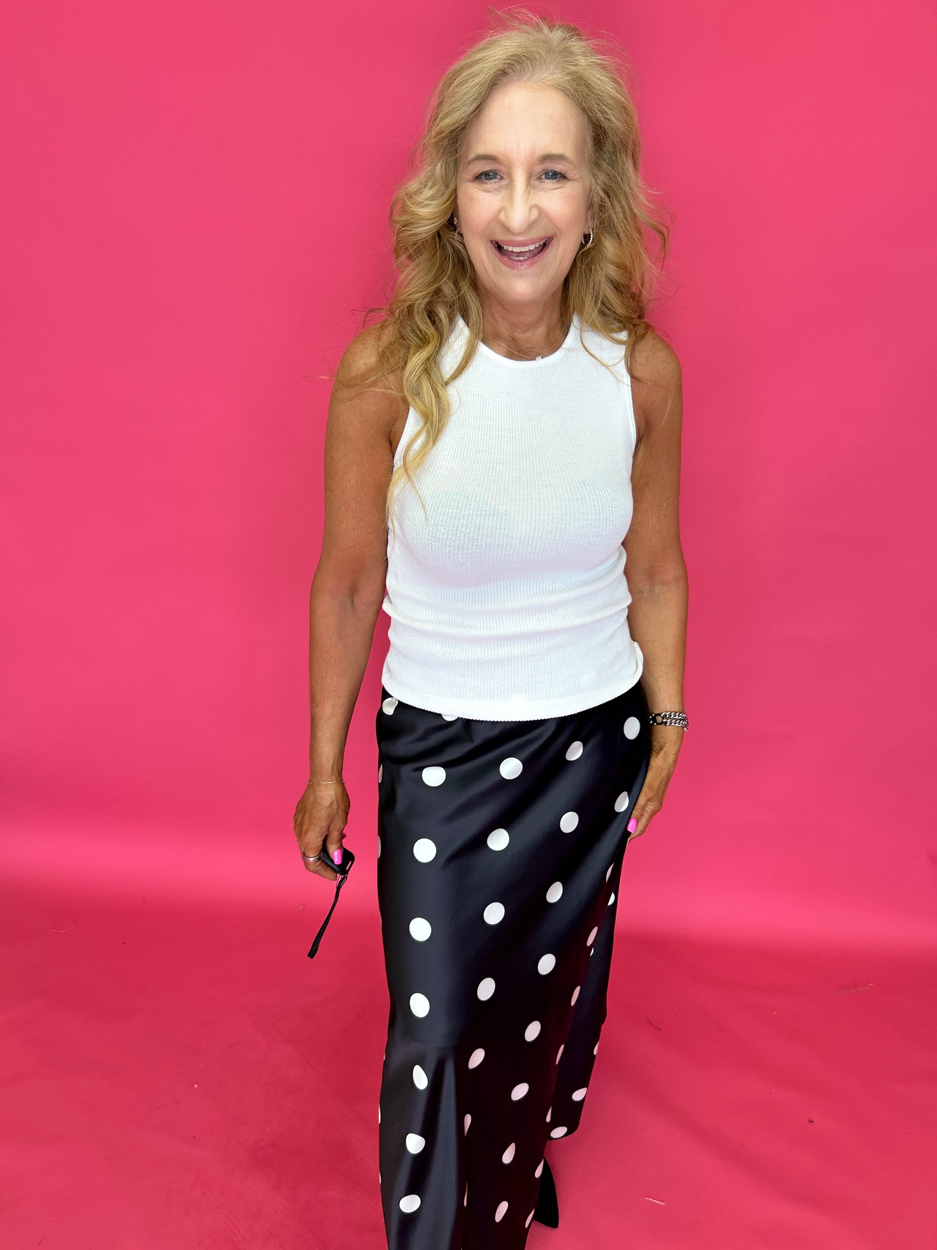 Layer It Up Ribbed  Sweater Tank in Off White - Shabby 2 Chic Boutiques