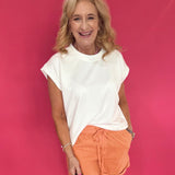Lelani Drawstring Short with Cuff Hem - Shabby 2 Chic Boutiques