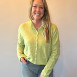 Lemongrass Piper Cardigan
