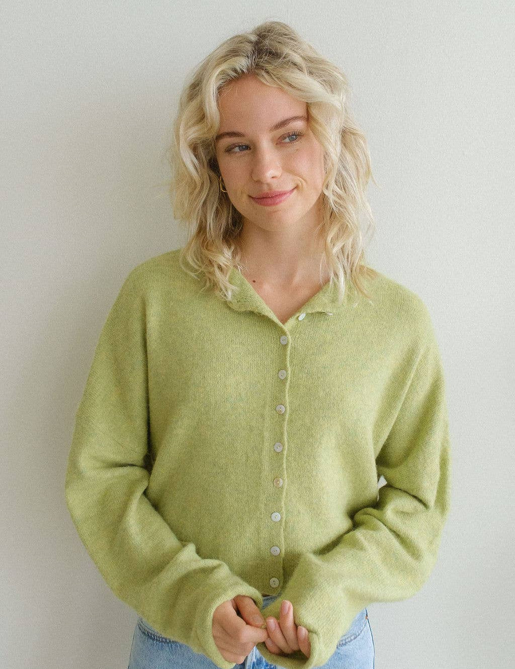 Lemongrass Piper Cardigan