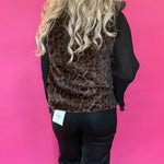 Leopard Faux Fur Vest