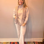 Leopard Fleece Vest