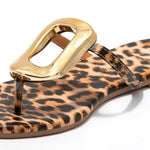 Leopard Luxe Designer-Inspired Sandals