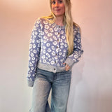 Leopard-Print Button-Front Cardigan