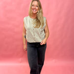 Logan Dark Light Wash Stretch Dad Jean in Charcoal