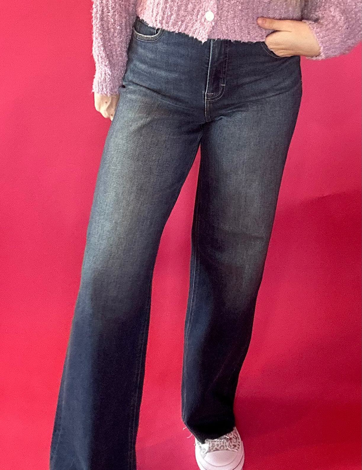 Logan Dark Vintage Dad Jean