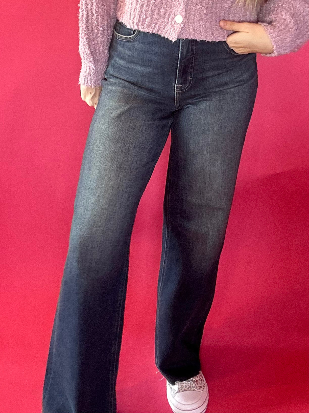 Logan Dark Vintage Dad Jean